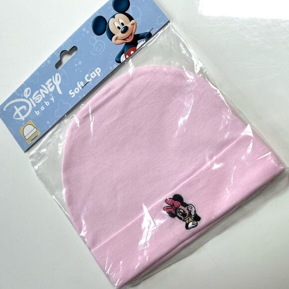 Brand New NWT Pink Disney Minnie Embroidered Baby Cap Hat - Picture 1 of 2